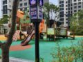 충주신도시삼일파라뷰 2차 그랜드시티 아파트 놀이터 앞 미세먼지 신호등 설치